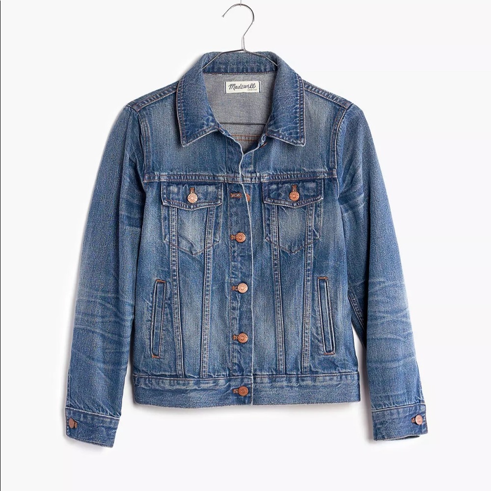 Madewell Blue Denim Jean Jacket size Medium